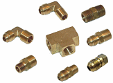 Solid brass fittings